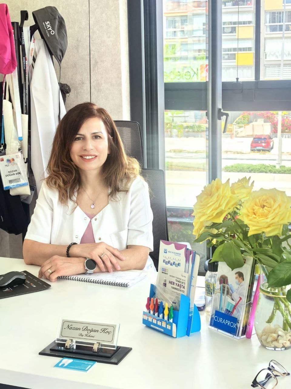 Estetik diş tedavisi sonrası gülüş detayı